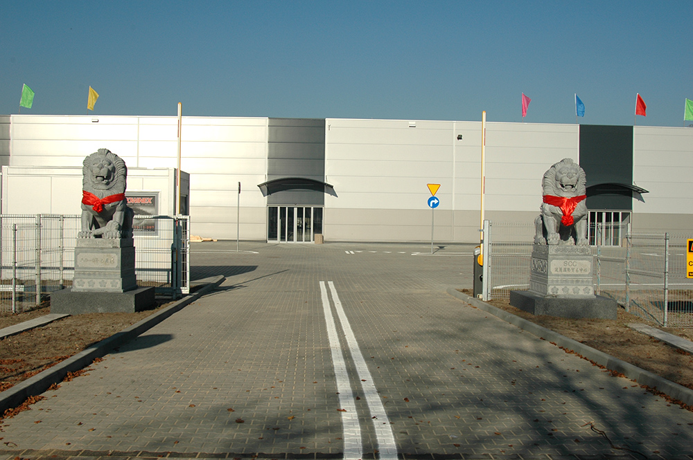 Chińskie Centrum Handlu Hurtowego SCC w Jaworznie II etap