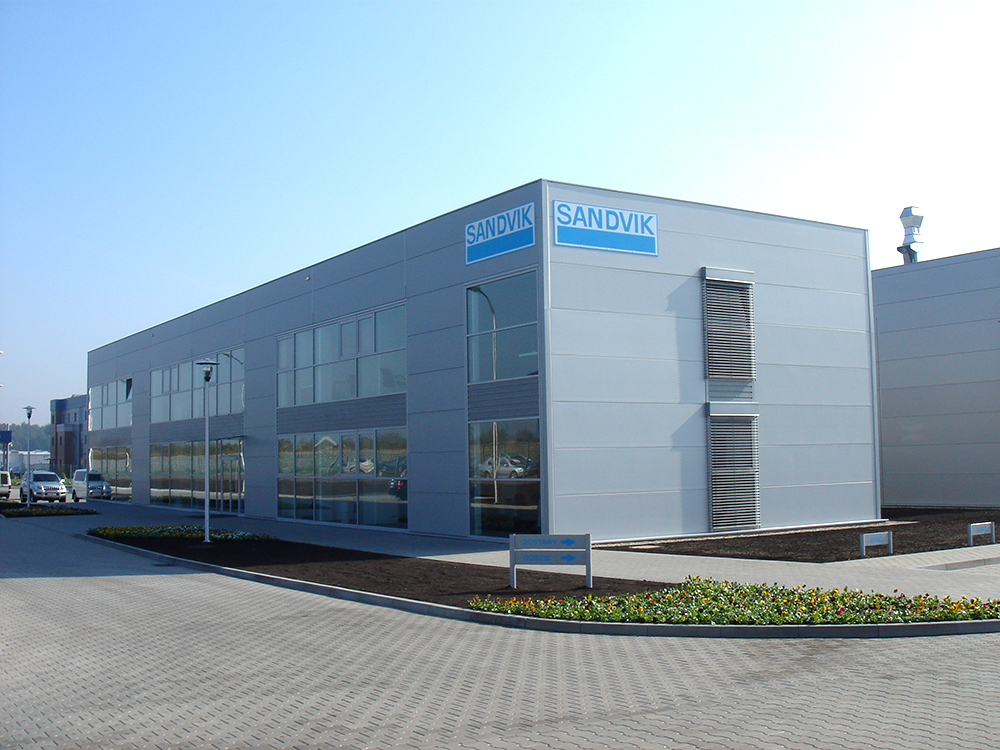 Zakład Sandvik Mining & Construction Sp. z o.o. w Tychach